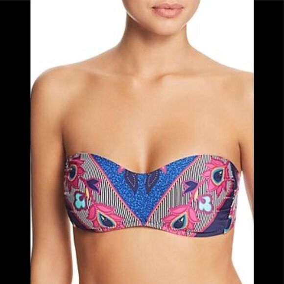 Trina Turk bandeau bikini top. NWT - Picture 5 of 8